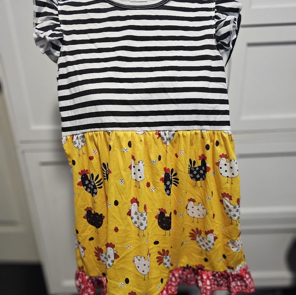 Girls chicken dress